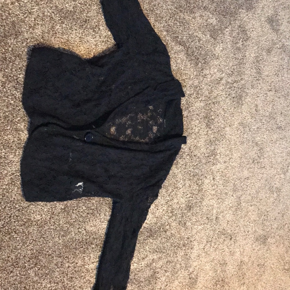 Lace blazer